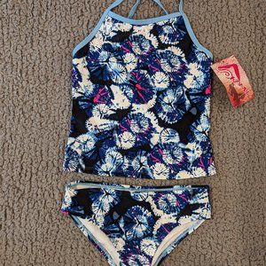 Kanu Surf girl's tie dye tankini